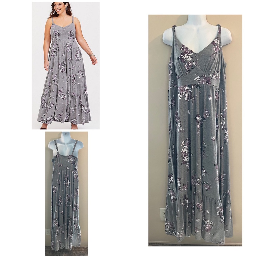Torrid Size 1 Jersey Knit Maxi Dress